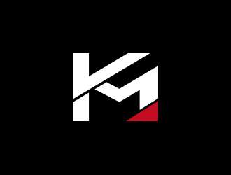 勇炎的KM服飾皮具logo設計