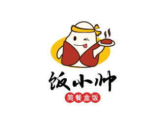 肖寒的飯小帥外賣餐飲logo設(shè)計