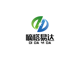 王濤的嘀嗒易達 物流電商標志logo設計