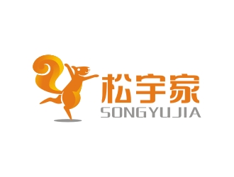 曾翼的松宇家兒童舞蹈學校教育培訓logologo設計