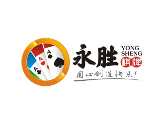 曾翼的游戲logo設(shè)計(jì)-永勝棋牌logo設(shè)計(jì)