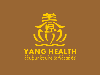 姜彥海的Yang Health 養(yǎng)生按摩logologo設(shè)計(jì)