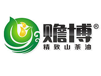 黎明鋒的贍博精致-精油徽章標志logo設計