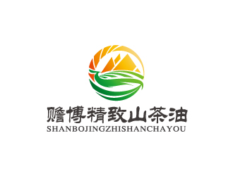 林穎穎的贍博精致-精油徽章標(biāo)志logo設(shè)計(jì)