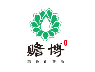 孫金澤的贍博精致-精油徽章標志logo設計