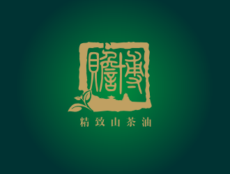 姜彥海的贍博精致-精油徽章標志logo設計