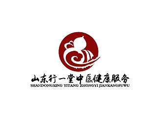 秦曉東的山東行一堂中醫(yī)健康服務(wù)有限公司logo設(shè)計(jì)