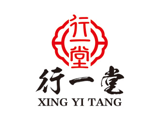 向正軍的山東行一堂中醫(yī)健康服務(wù)有限公司logo設(shè)計(jì)