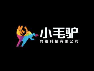 鐘炬的福建小毛驢網(wǎng)絡(luò)科技有限公司logo設(shè)計