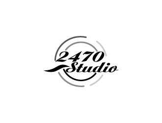 周金進的2470婚紗攝影英文標識logologo設計