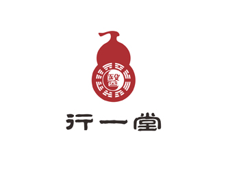 陳今朝的山東行一堂中醫(yī)健康服務(wù)有限公司logo設(shè)計(jì)