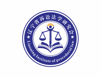 隆菲菲的遼寧省訴訟法學(xué)研究會(huì)會(huì)徽對(duì)稱LOGOlogo設(shè)計(jì)