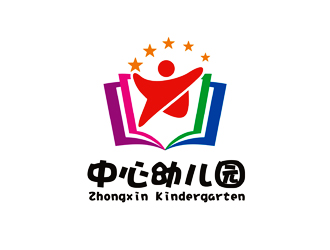 譚家強的磐石市煙筒山鎮(zhèn)中心幼兒園logo設計