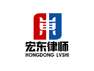 秦曉東的廣東宏東律師事務(wù)所logo設(shè)計(jì)