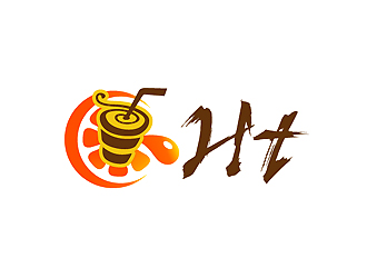 秦曉東的Ht 果汁店logologo設(shè)計(jì)