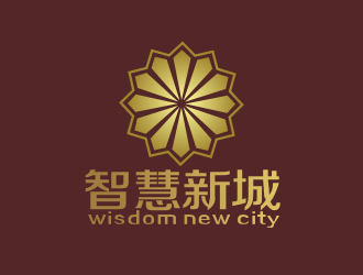 李泉輝的智慧新城  wisdom new citylogo設(shè)計(jì)