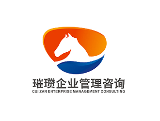 盛銘的上海璀瓚企業(yè)管理咨詢有限公司logo設(shè)計