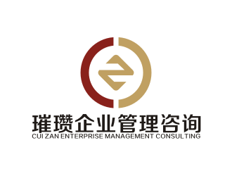 李泉輝的上海璀瓚企業(yè)管理咨詢有限公司logo設(shè)計