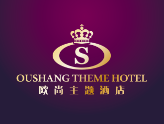 黃安悅的歐尚主題酒店logo設(shè)計