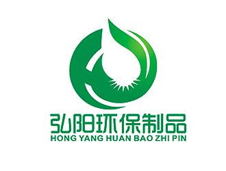 盛銘的廣州弘陽環(huán)保制品有限公司logo設(shè)計