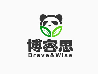 朱兵的Brave&Wise博睿思咨詢公司logologo設(shè)計(jì)