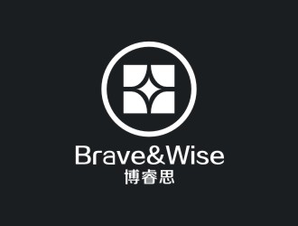 李泉輝的Brave&Wise博睿思咨詢公司logologo設(shè)計