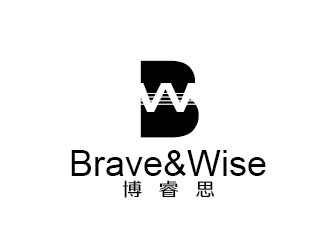 李賀的Brave&Wise博睿思咨詢公司logologo設(shè)計(jì)