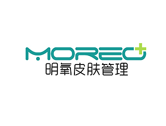 秦曉東的明氧皮膚管理logo設計