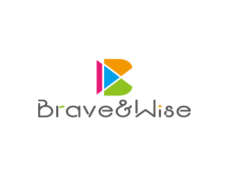 周金進的Brave&Wise博睿思咨詢公司logologo設(shè)計