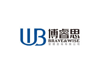 鐘炬的Brave&Wise博睿思咨詢公司logologo設(shè)計