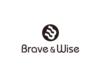 孫金澤的Brave&Wise博睿思咨詢公司logologo設(shè)計(jì)