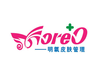 薛永輝的明氧皮膚管理logo設計