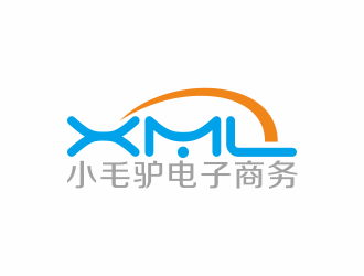 何嘉健的湖南小毛驢電子商務(wù)有限公司logo設(shè)計