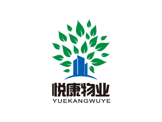 高雨婷的重慶悅康物業(yè)管理有限公司標(biāo)志logo設(shè)計