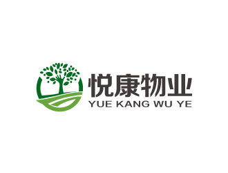 林穎穎的重慶悅康物業(yè)管理有限公司標(biāo)志logo設(shè)計