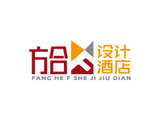 周金進(jìn)的方合F設(shè)計(jì)酒店logo設(shè)計(jì)