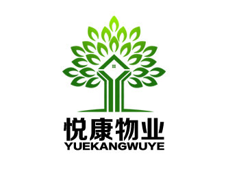 余亮亮的重慶悅康物業(yè)管理有限公司標(biāo)志logo設(shè)計