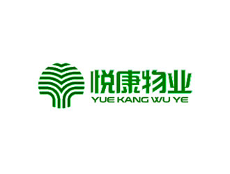 鐘炬的重慶悅康物業(yè)管理有限公司標(biāo)志logo設(shè)計