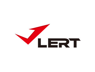 鐘炬的LERT英文自行車商標logo設計