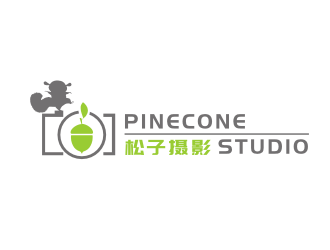 姜彥海的松子攝影PINECONE STUDIOlogo設(shè)計