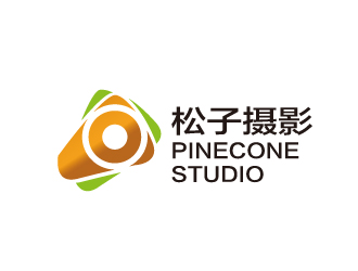 陳智江的松子攝影PINECONE STUDIOlogo設(shè)計(jì)