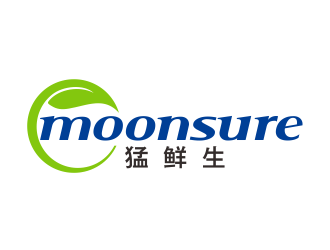 林萬里的猛鮮生moonsurelogo設(shè)計