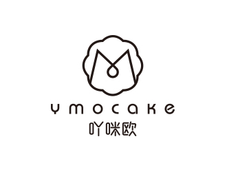 孫金澤的吖咪歐YMOCAKE蛋糕logo設(shè)計