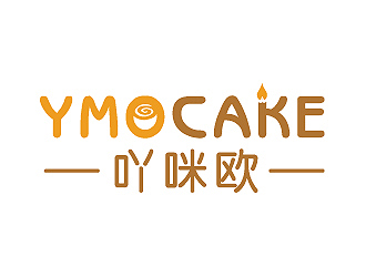 彭波的吖咪歐YMOCAKE蛋糕logo設(shè)計(jì)