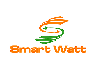 秦曉東的Smart Watt LED照明 英文logologo設(shè)計