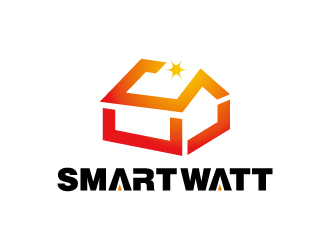 張俊的Smart Watt LED照明 英文logologo設(shè)計