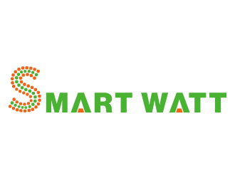 何敏的Smart Watt LED照明 英文logologo設(shè)計