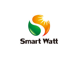 鐘炬的Smart Watt LED照明 英文logologo設(shè)計