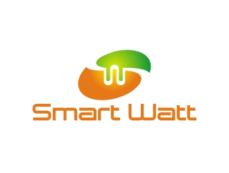 曾翼的Smart Watt LED照明 英文logologo設(shè)計