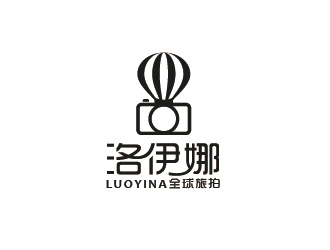 陳曉濱的洛伊娜全球旅拍logo設(shè)計